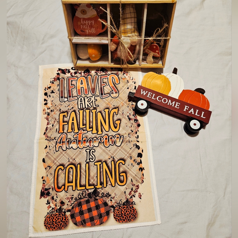 Festive Fall 6pc Decor Set - Picture 2 of 13